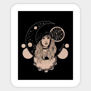 Stevie Nicks Moon Sticker